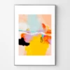 Yellow Blush Abstract
