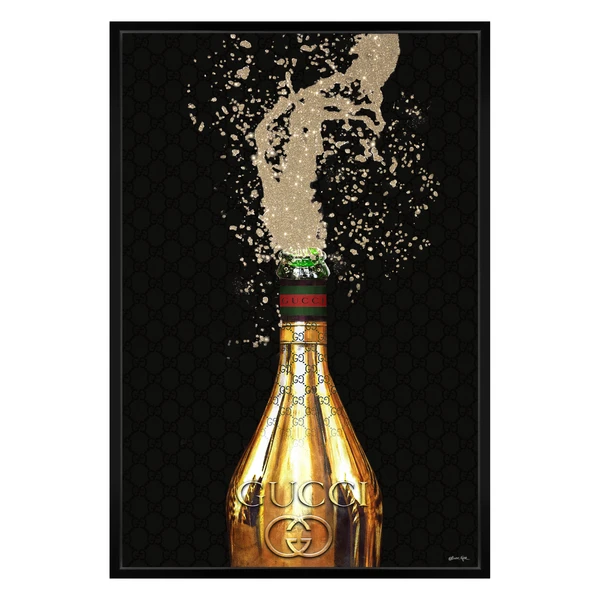 Italian Champagne - Embellished Canvas - Image 5